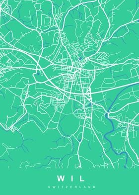 Map WIL SWITZERLAND 