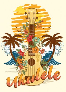 Ukulele Hawaiian Guitar