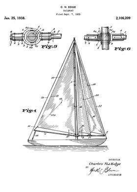 Sailboat patent