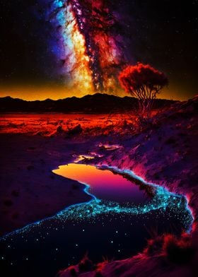 Colorful Desert