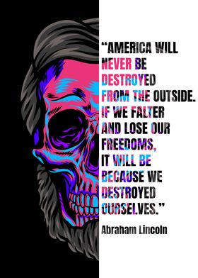 Abraham Skull Quote