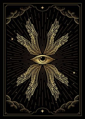 Tarot seraphim symbol