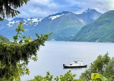 Norway Fjord Ferry Travel