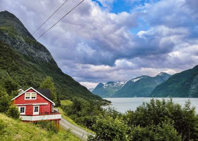 Norway Fjord Trandal Hill