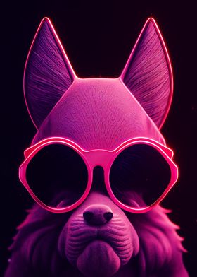 Vapor Wave Animal