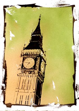 Big Ben London artwork