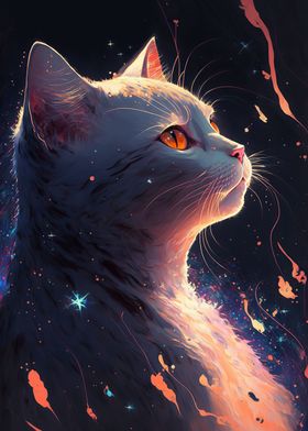 Cat in the stars