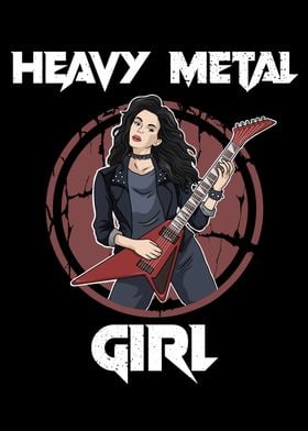 Heavy Metal Girl Women