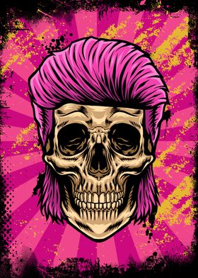 Skull Pop Art