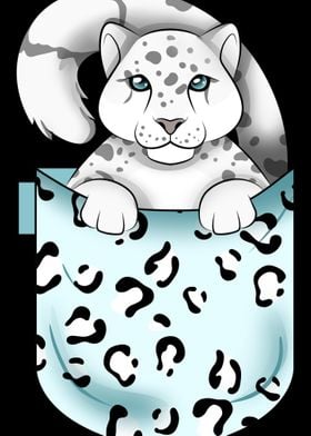 Snow Leopard Pocket