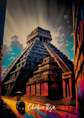 Artsy Chichen Itza 8