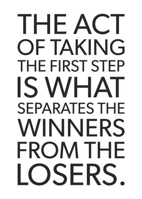 Take The First Step