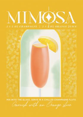Holy Mimosa Cocktail
