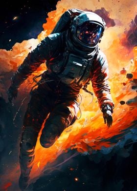 Painting Astronaut