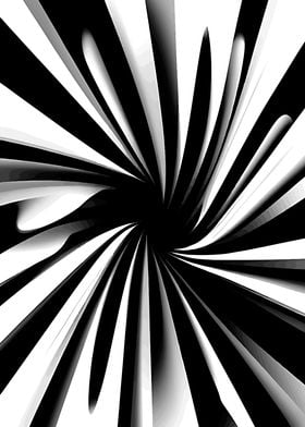 ABSTRACT ART B AND W