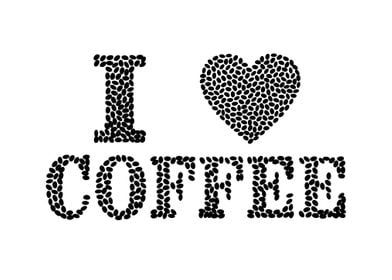 i love coffee  
