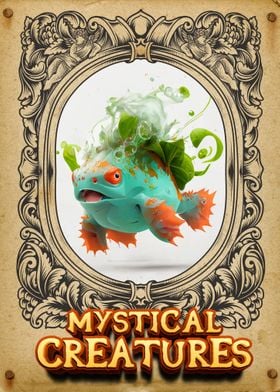 Mystical creature fish