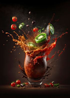 Contemporary Bloody Mary 