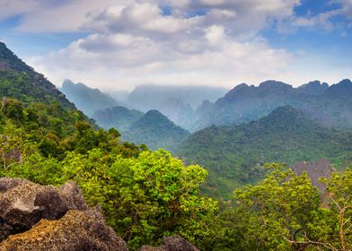 Beautiful Landscape in Lao