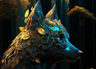 Fantasy Mythical Wolf