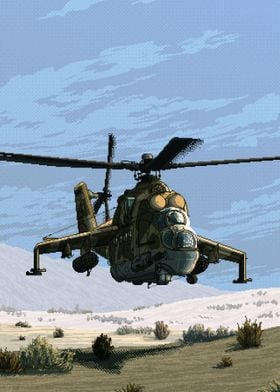 Pixel Art Hind