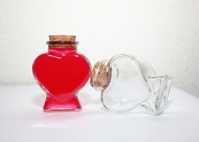 Heart shaped container