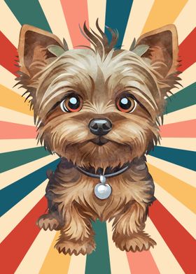 Cute Yorkshire Terrier Dog