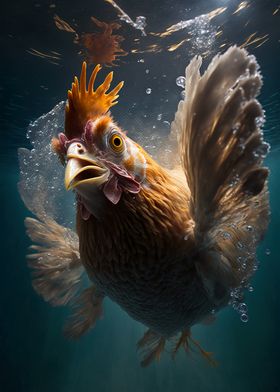 Underwater Chicken