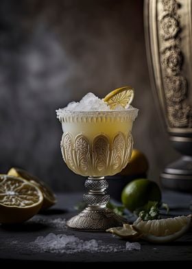 Frozen Margarita Cocktail