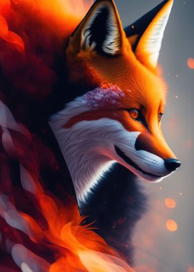 red fox animal