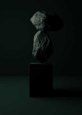 Rock Calm 3D Artwork 