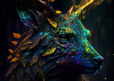 Fantasy Mythical Deer