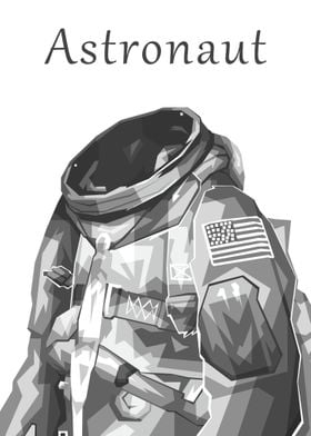 Astronaut Costum Gray 