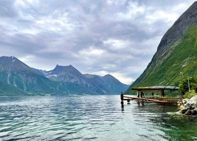 Norway Fjord Mountain Hill