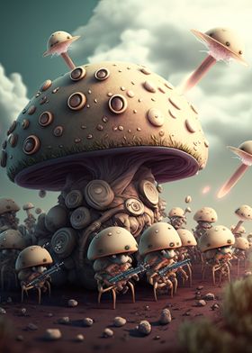 War of mushrooms