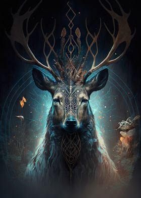 Fantasy deer