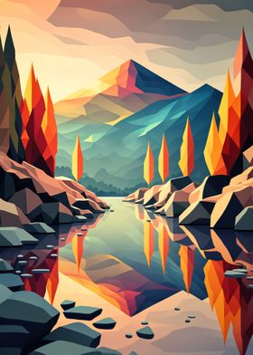 Polygonal River