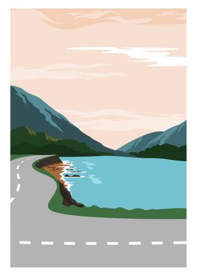 landscape poster