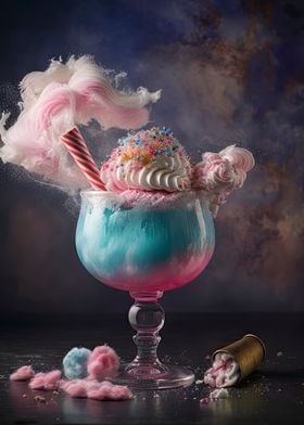 Fairy Fun Desert Cocktail