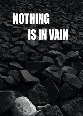 Nothing Is In Vain