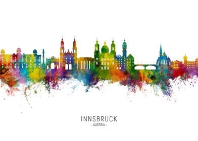 Innsbruck Skyline Austria