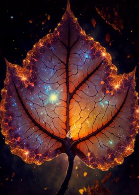 Universe in a Leaf