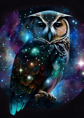 OWL with Galaxy Theme