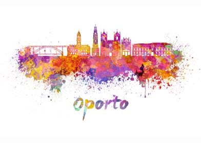 Oporto v2 skyline