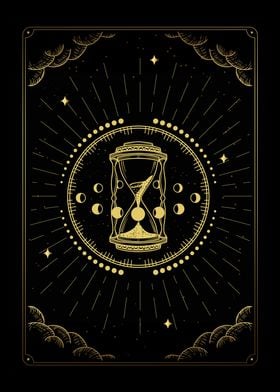 Tarot the hourglass