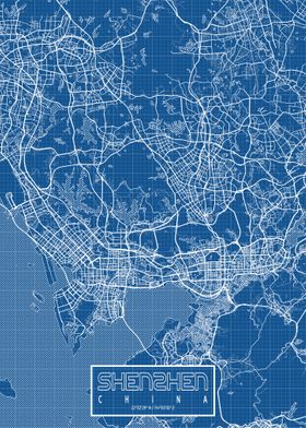 Shenzhen Map Blueprint