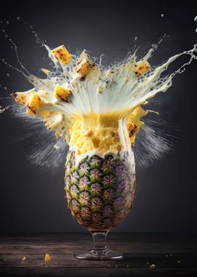 Pineapple Pop Pina Colada