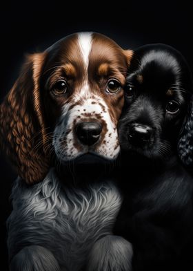 English Cocker Spaniel Duo