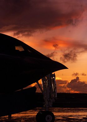 B2 at Sunset