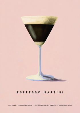 Pink Espresso Martini